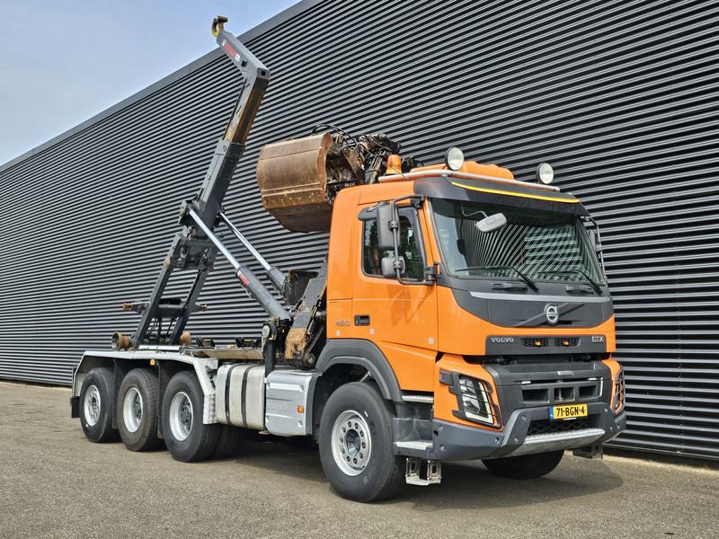Volvo FMX 460 8x4-4 / HIAB Z CRANE + HOOKLIFT - Hook lift truck: picture 5 Volvo FMX 460 8x4-4 / HIAB Z CRANE + HOOKLIFT - Hook lift truck: picture 5