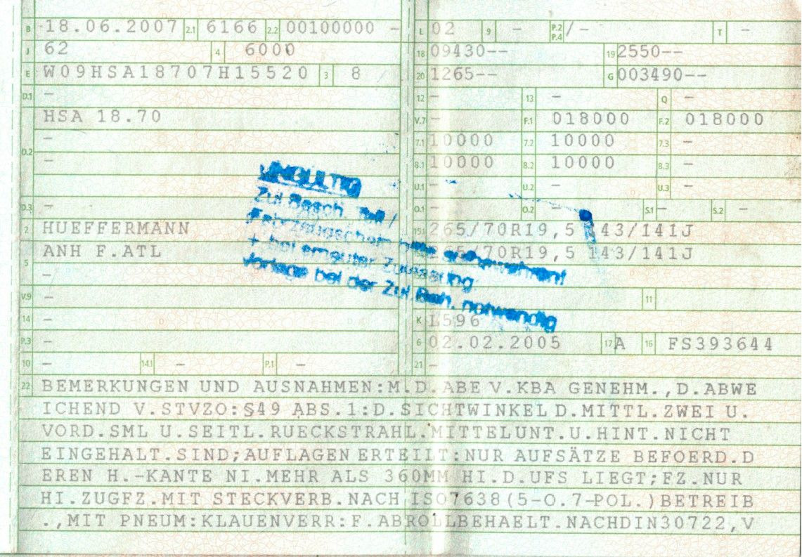 Hüffermann HSA 18.70 Schlittenabroller Containeranhänger 2x - Roll-off/ Skip trailer: picture 3 Hüffermann HSA 18.70 Schlittenabroller Containeranhänger 2x - Roll-off/ Skip trailer: picture 3