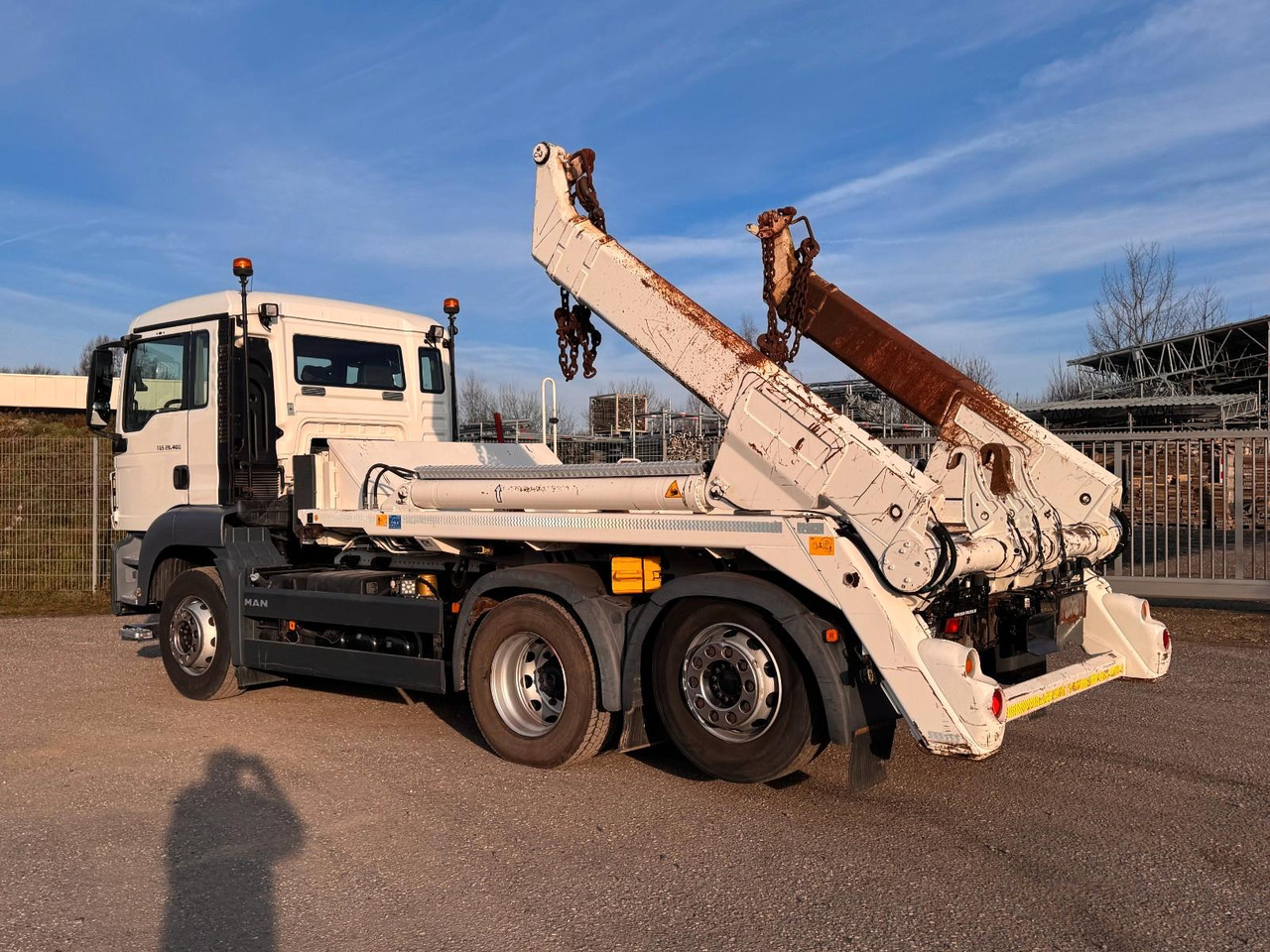 MAN 26.400 6X2 Meiller AK 16 mit Funk guter Zustand - Skip loader truck: picture 5 MAN 26.400 6X2 Meiller AK 16 mit Funk guter Zustand - Skip loader truck: picture 5