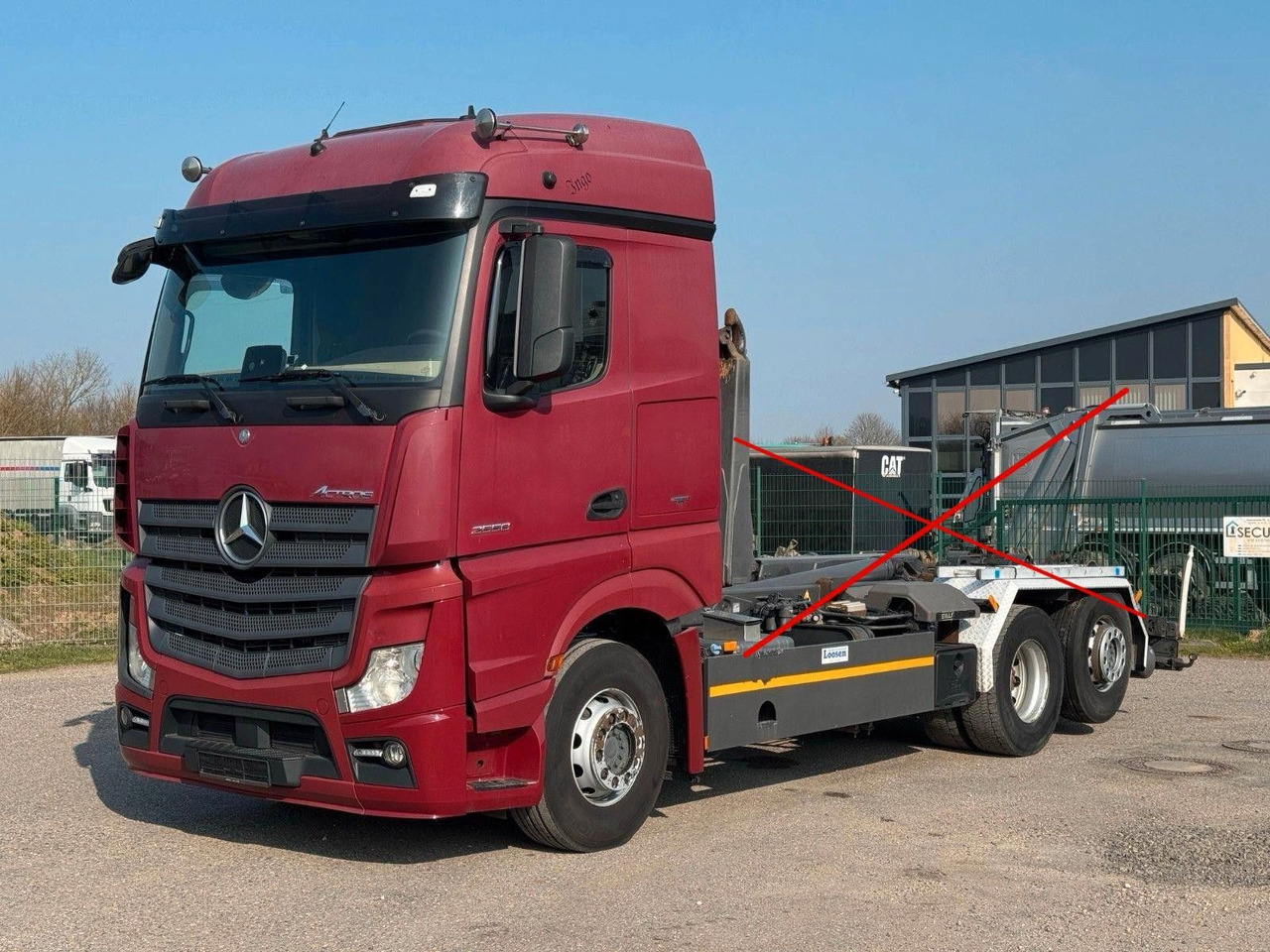 Mercedes-Benz 2558 6x2 Fahrgestell Chassis | Retarder | Klima - Cab chassis truck: picture 3 Mercedes-Benz 2558 6x2 Fahrgestell Chassis | Retarder | Klima - Cab chassis truck: picture 3