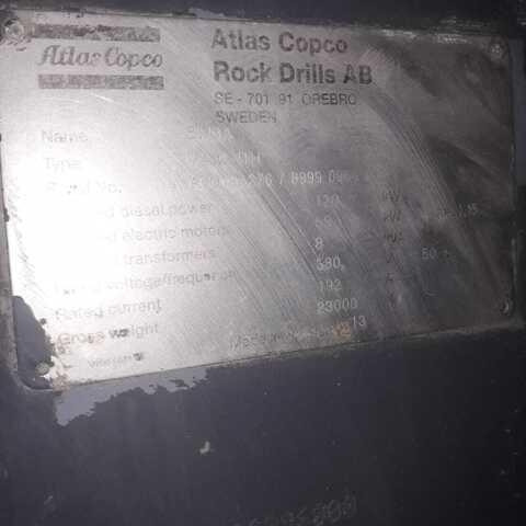 Atlas Copco Simba MC4 ITH - Drilling rig: picture 5 Atlas Copco Simba MC4 ITH - Drilling rig: picture 5