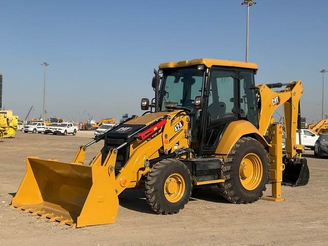 CAT 424 - Backhoe loader: picture 1 CAT 424 - Backhoe loader: picture 1