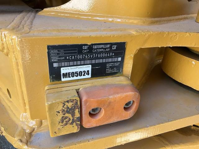 Articulated dumper CAT 745: picture 6