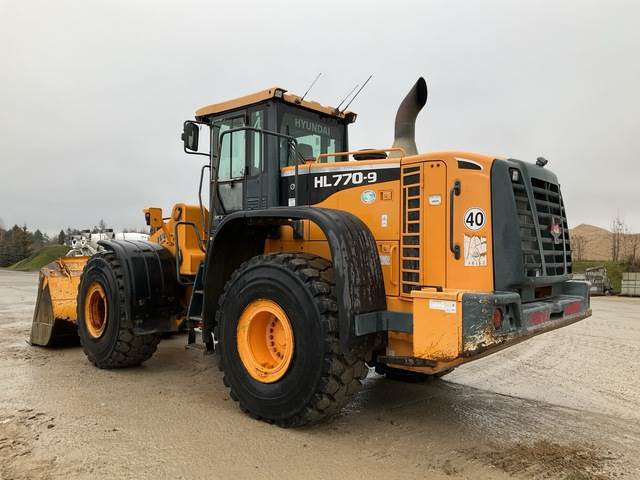 Hyundai HL770-9 - Wheel loader: picture 2 Hyundai HL770-9 - Wheel loader: picture 2