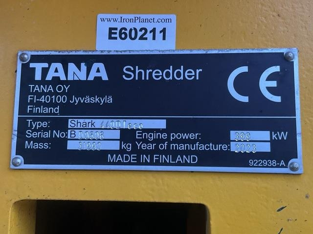 Tana Shark 440DT Eco - Other machinery: picture 5 Tana Shark 440DT Eco - Other machinery: picture 5