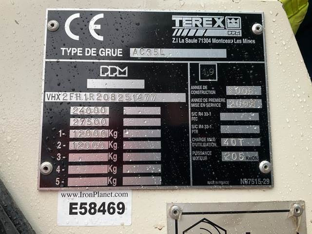 Terex AC35L - All terrain crane: picture 5 Terex AC35L - All terrain crane: picture 5