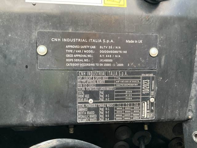 New Holland T6.145 - Farm tractor: picture 5 New Holland T6.145 - Farm tractor: picture 5