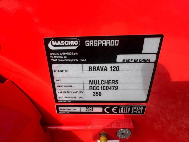 Maschio Gaspardo Brava 120 3P Fix - Flail mower: picture 5 Maschio Gaspardo Brava 120 3P Fix - Flail mower: picture 5