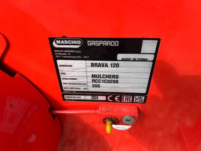 Maschio Gaspardo Brava 120 3P Fix - Flail mower: picture 5 Maschio Gaspardo Brava 120 3P Fix - Flail mower: picture 5