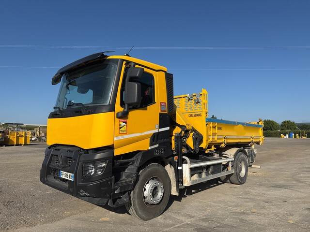 Renault C380 - Tipper, Crane truck: picture 1 Renault C380 - Tipper, Crane truck: picture 1