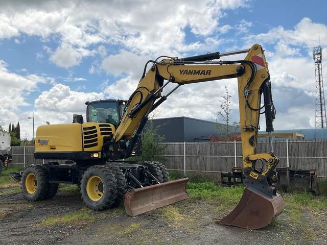 Yanmar B110W - Wheel excavator: picture 4 Yanmar B110W - Wheel excavator: picture 4