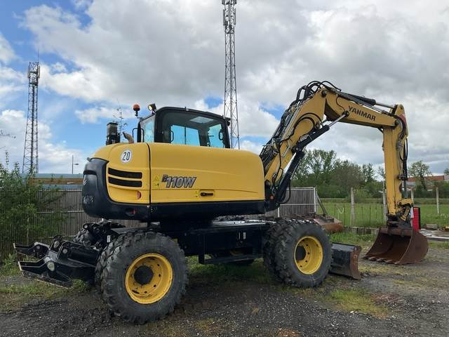 Yanmar B110W - Wheel excavator: picture 3 Yanmar B110W - Wheel excavator: picture 3