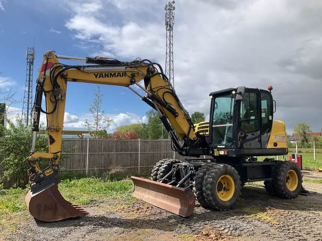 Yanmar B110W - Wheel excavator: picture 1 Yanmar B110W - Wheel excavator: picture 1