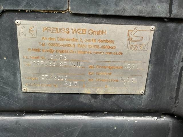Preuss 85V.II - Forestry harvester: picture 5 Preuss 85V.II - Forestry harvester: picture 5