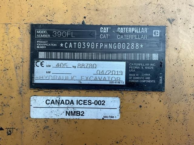 CAT 390FLXE - Crawler excavator: picture 5 CAT 390FLXE - Crawler excavator: picture 5