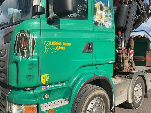 Crane truck Scania R440LB: picture 8