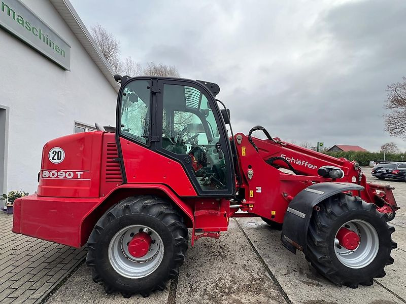 Schäffer 8090T Kabine Teleskopradlader Weidemann-HV - Telescopic wheel loader: picture 4 Schäffer 8090T Kabine Teleskopradlader Weidemann-HV - Telescopic wheel loader: picture 4