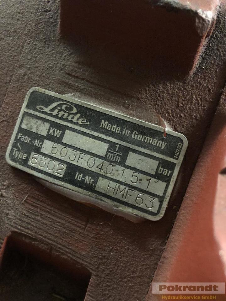 Linde HMF63 - Hydraulic motor: picture 3 Linde HMF63 - Hydraulic motor: picture 3