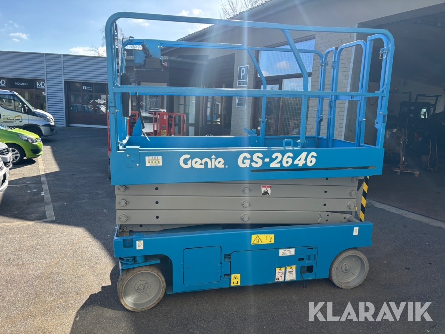 Saxlift Genie GS-2646 10 meter - Bred model - Scissor lift: picture 5 Saxlift Genie GS-2646 10 meter - Bred model - Scissor lift: picture 5