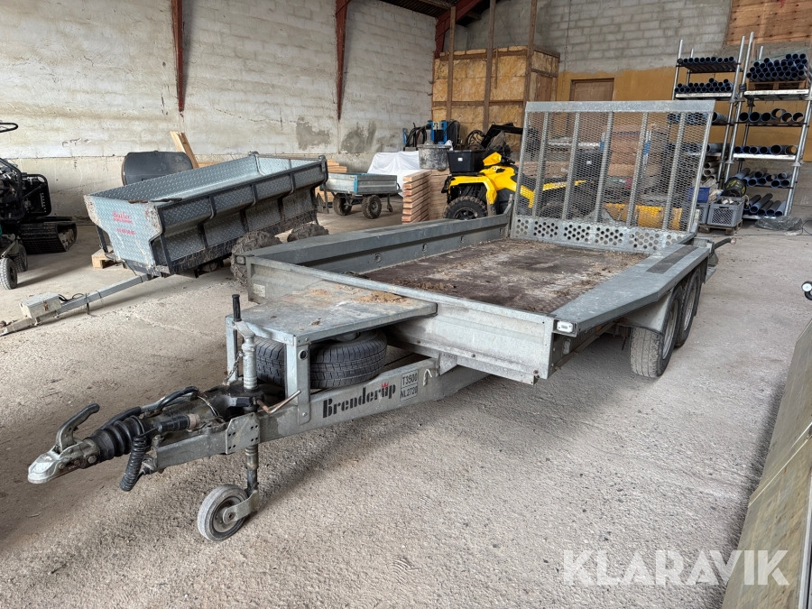 Maskintrailer Brenderup MT 3651 HH - Trailer: picture 1 Maskintrailer Brenderup MT 3651 HH - Trailer: picture 1