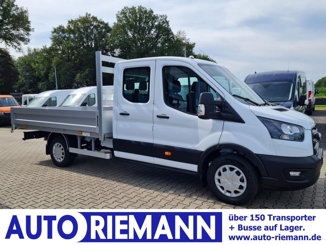 Ford Transit 350 Doka L3 L4 Trend RWD AHK KLIMA TEMPO - Open body delivery van: picture 1 Ford Transit 350 Doka L3 L4 Trend RWD AHK KLIMA TEMPO - Open body delivery van: picture 1