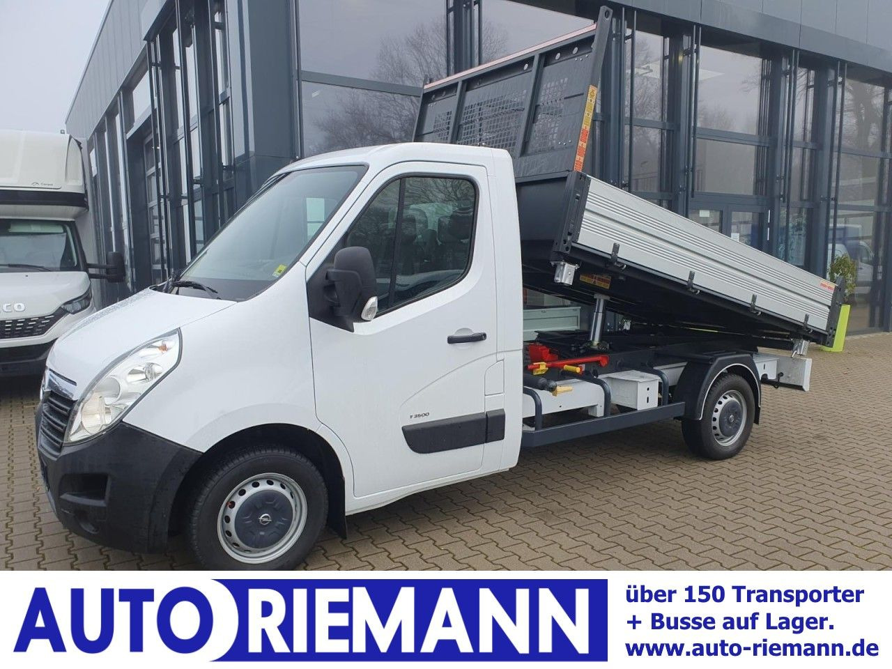 Opel Movano 3500 CDTI 3 Seiten Kipper KLIMA Navi App - Tipper van: picture 1 Opel Movano 3500 CDTI 3 Seiten Kipper KLIMA Navi App - Tipper van: picture 1