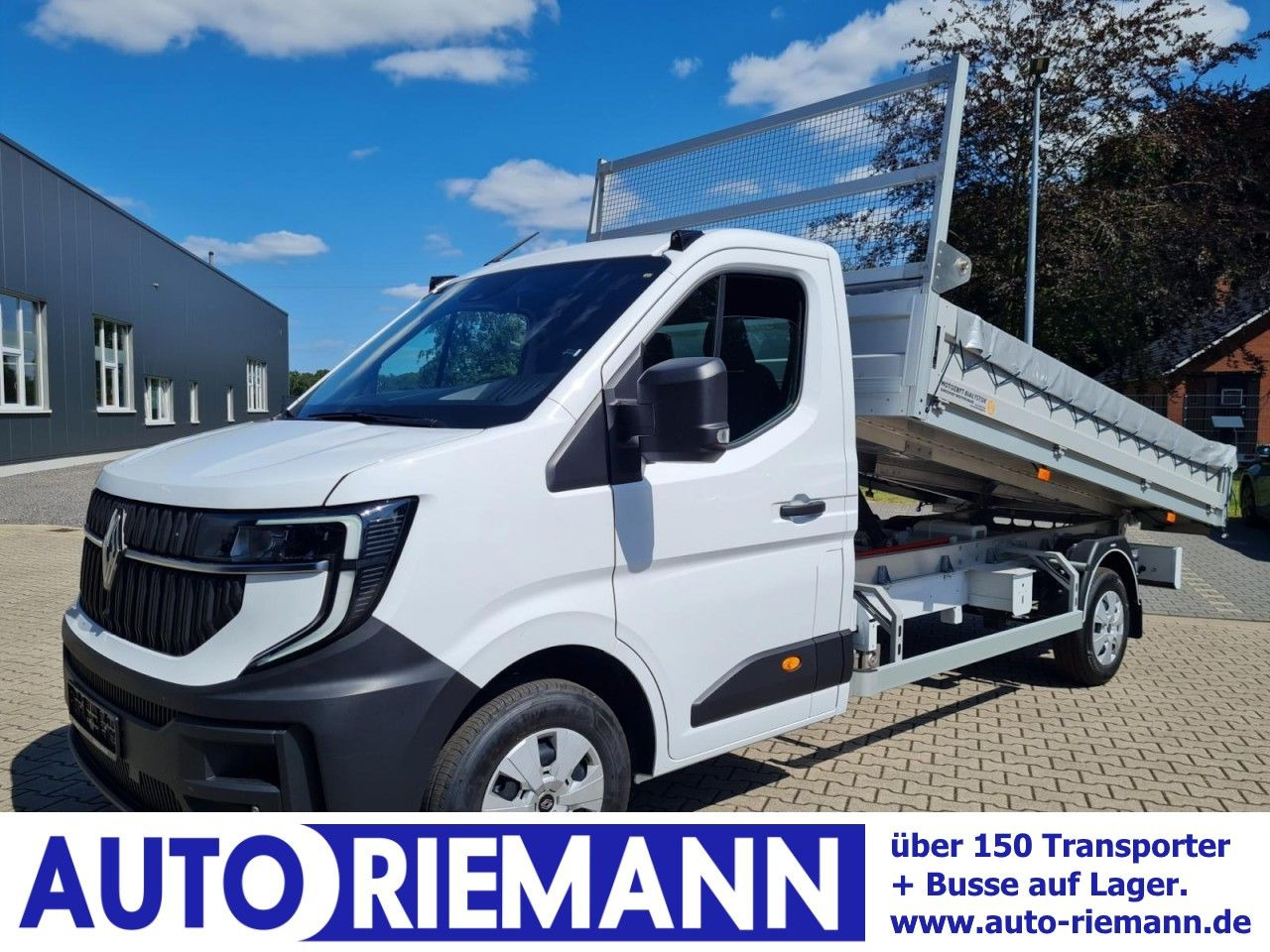 Renault Master New 35 Kipper Luftfederung Navi App, Klim - Tipper van: picture 1 Renault Master New 35 Kipper Luftfederung Navi App, Klim - Tipper van: picture 1