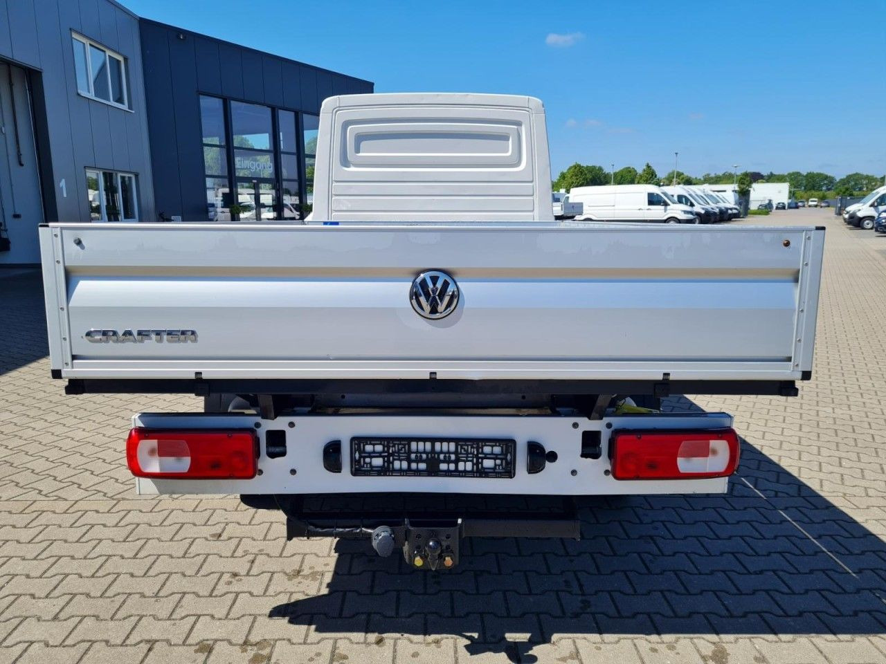 Open body delivery van, Combi van Volkswagen Crafter 35 Doka TDI Lang AHK KLIMA: picture 17
