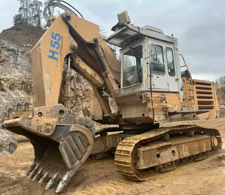 Demag H55 – Shovel excavator / Hochlöffelbagger - Excavator: picture 1 Demag H55 – Shovel excavator / Hochlöffelbagger - Excavator: picture 1