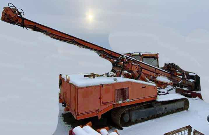 Hütte HBR705-M2 – Drilling Rig / Bohrgerät - Drilling rig: picture 1 Hütte HBR705-M2 – Drilling Rig / Bohrgerät - Drilling rig: picture 1