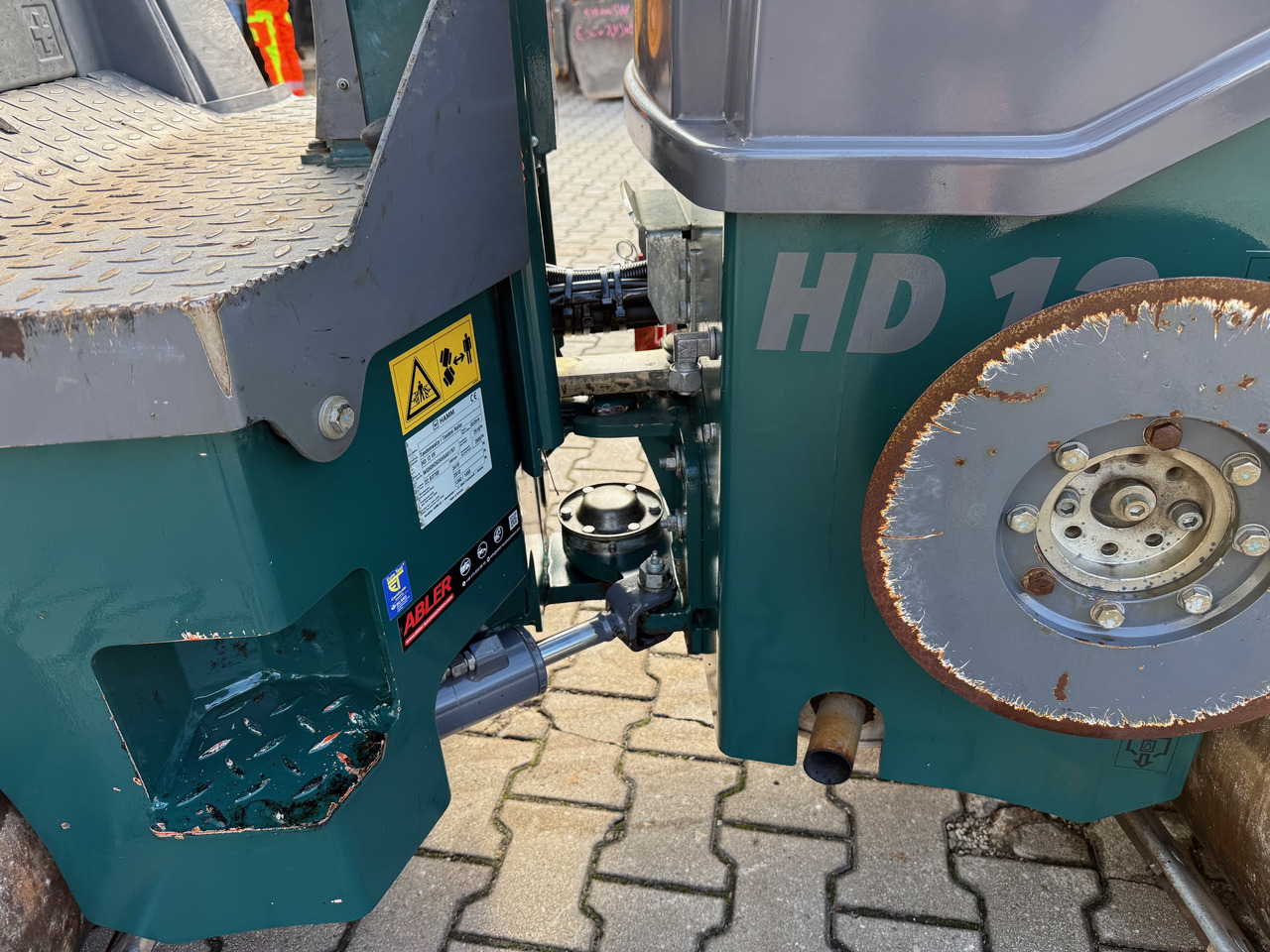 Road roller Hamm HD12 VV Tandemwalze mit Dach: picture 9