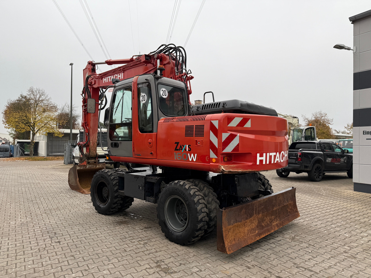 Hitachi ZX 160 W Mobilbagger Klima Zentralschmierung OQ 60-5 - Wheel excavator: picture 5 Hitachi ZX 160 W Mobilbagger Klima Zentralschmierung OQ 60-5 - Wheel excavator: picture 5