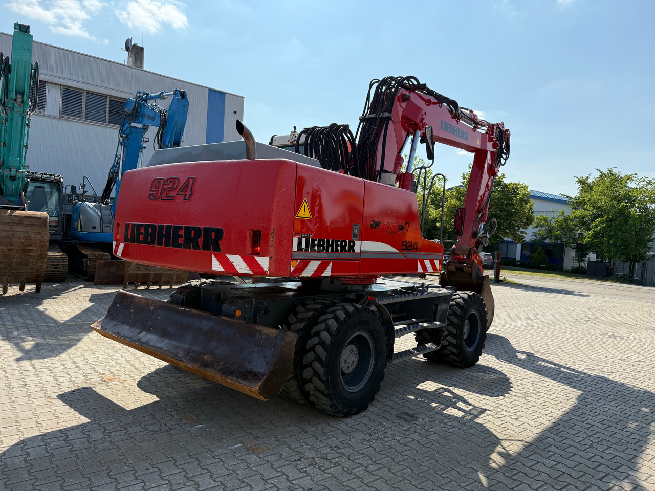 Liebherr A924B Litronic Mobilbagger MS25 - Excavator: picture 4 Liebherr A924B Litronic Mobilbagger MS25 - Excavator: picture 4