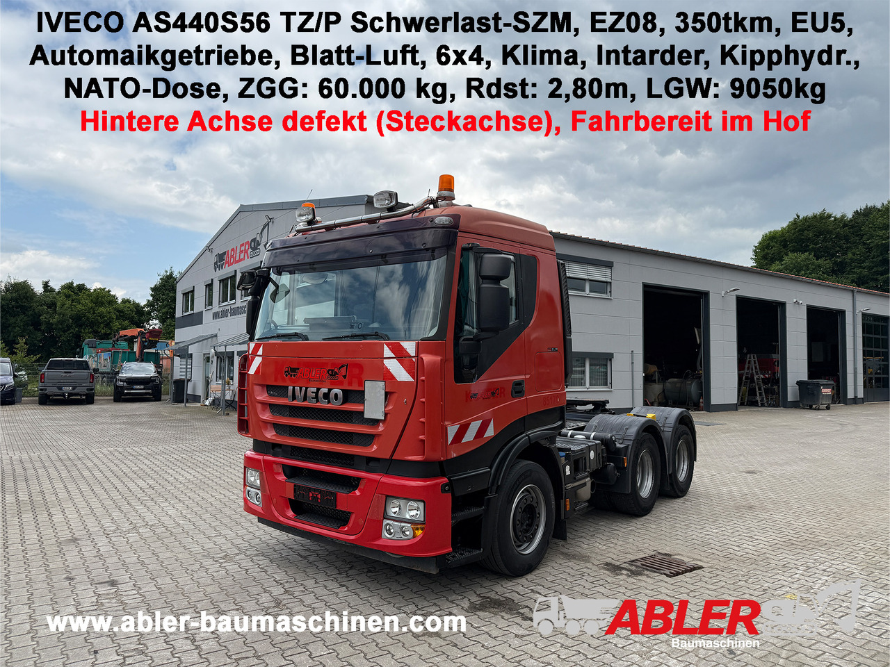 Iveco AS440S56 TZ/P Schwerlast SZM Kipphydr. Intarder - Tractor unit: picture 1 Iveco AS440S56 TZ/P Schwerlast SZM Kipphydr. Intarder - Tractor unit: picture 1