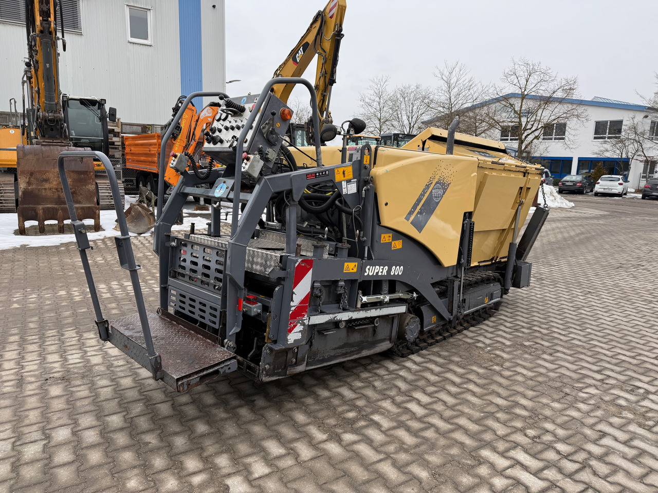 Vögele Super 800 Asphaltfertiger - Asphalt paver: picture 4 Vögele Super 800 Asphaltfertiger - Asphalt paver: picture 4