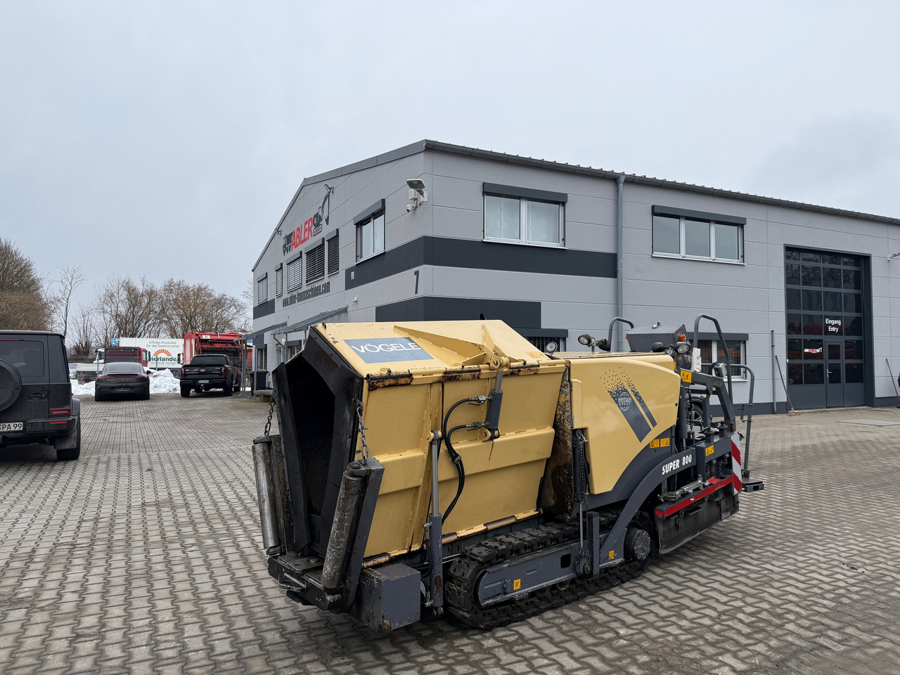 Vögele Super 800 Asphaltfertiger - Asphalt paver: picture 2 Vögele Super 800 Asphaltfertiger - Asphalt paver: picture 2