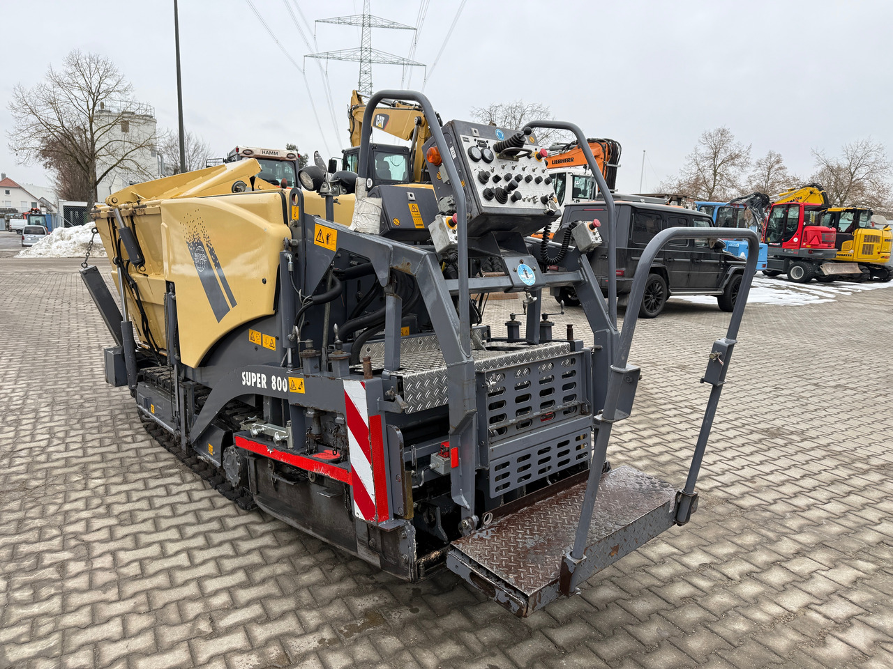 Vögele Super 800 Asphaltfertiger - Asphalt paver: picture 5 Vögele Super 800 Asphaltfertiger - Asphalt paver: picture 5