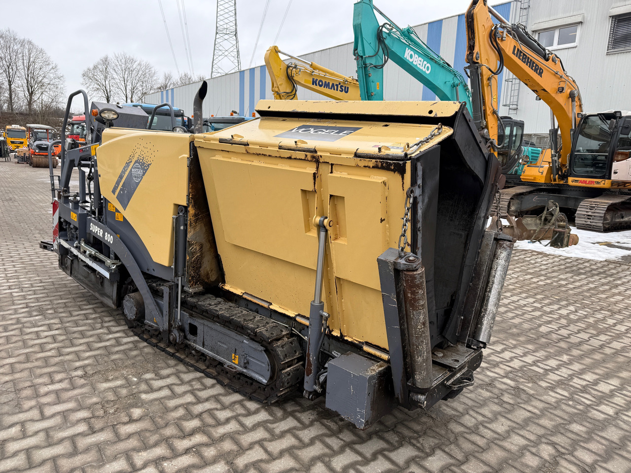 Vögele Super 800 Asphaltfertiger - Asphalt paver: picture 3 Vögele Super 800 Asphaltfertiger - Asphalt paver: picture 3