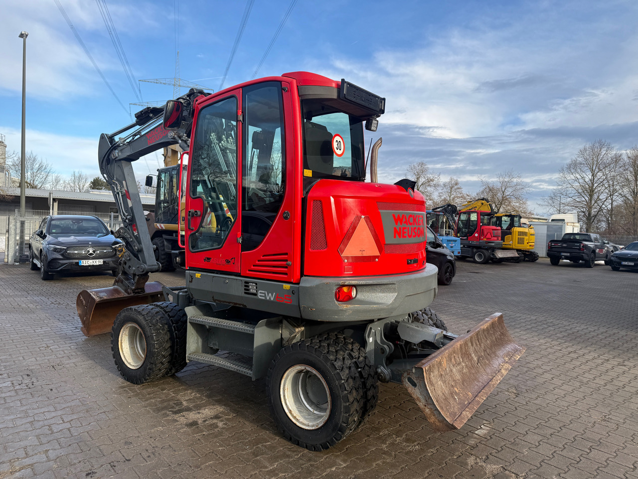Wacker Neuson EW65 Mobilbagger Powertilt 30 km - Excavator: picture 5 Wacker Neuson EW65 Mobilbagger Powertilt 30 km - Excavator: picture 5