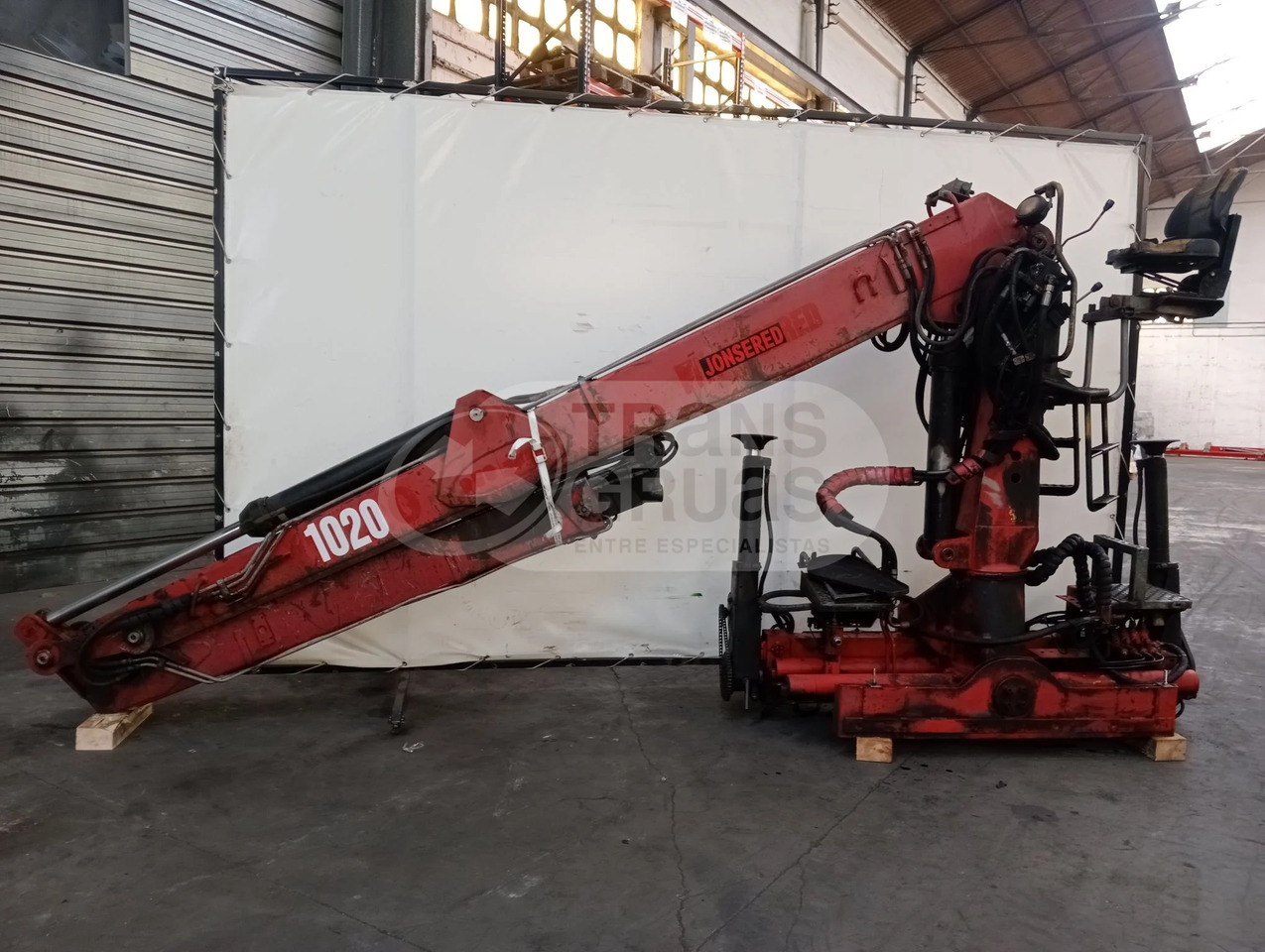 Grúa Forestal Jonsered 1020 - Truck mounted crane: picture 2 Grúa Forestal Jonsered 1020 - Truck mounted crane: picture 2