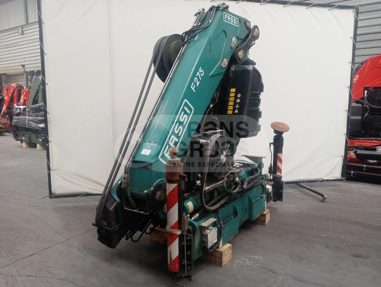 Grúa hidráulica Fassi F275A.2.25 E-DYNAMIC - Truck mounted crane: picture 5 Grúa hidráulica Fassi F275A.2.25 E-DYNAMIC - Truck mounted crane: picture 5