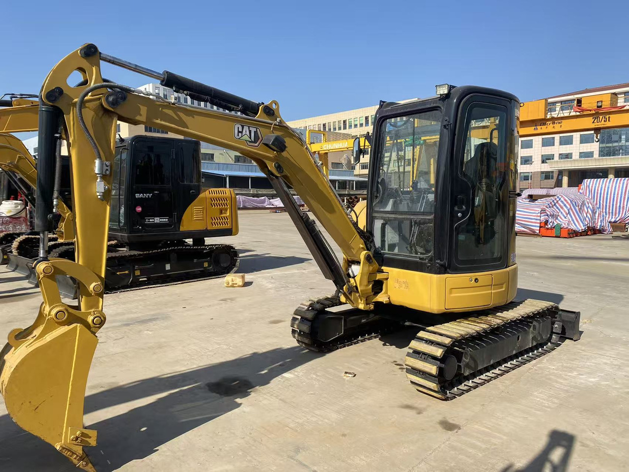 CATERPILLAR 303.5E with Rubber Pads - Mini excavator: picture 5 CATERPILLAR 303.5E with Rubber Pads - Mini excavator: picture 5