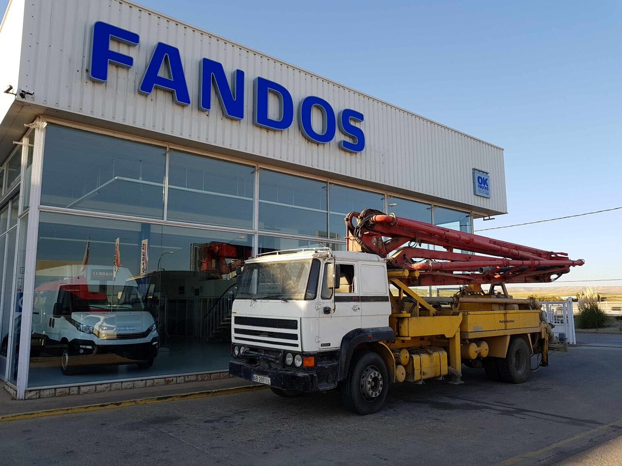 Bomba de hormigón DAF Autobomba - Concrete pump truck: picture 1 Bomba de hormigón DAF Autobomba - Concrete pump truck: picture 1