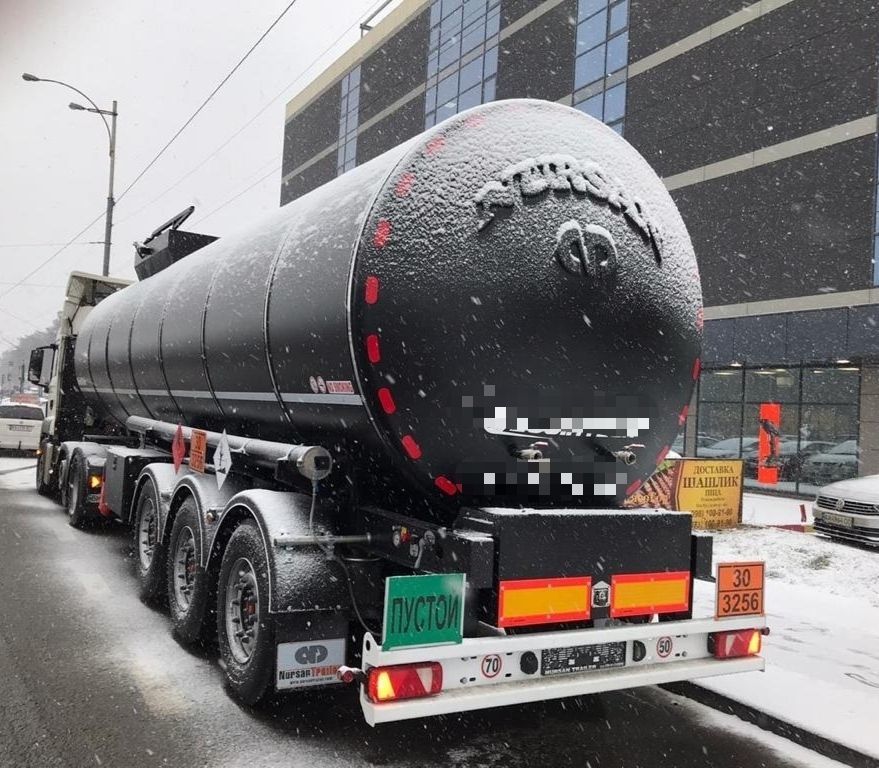 NURSAN ASPHALT INSULATED BITUMEN TANKER - Tanker semi-trailer: picture 3 NURSAN ASPHALT INSULATED BITUMEN TANKER - Tanker semi-trailer: picture 3