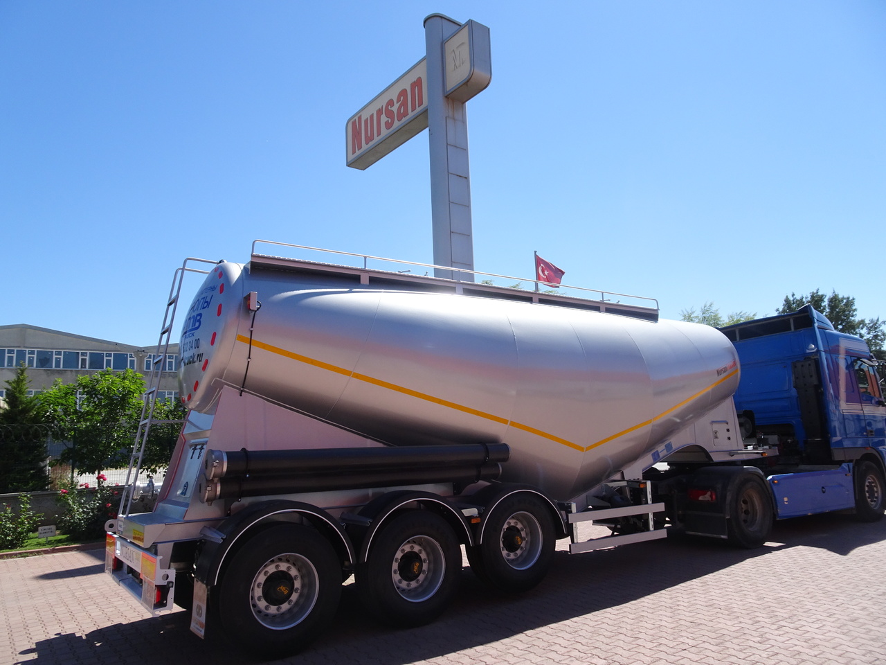 NURSAN Cement Bulker - Tanker semi-trailer: picture 5 NURSAN Cement Bulker - Tanker semi-trailer: picture 5