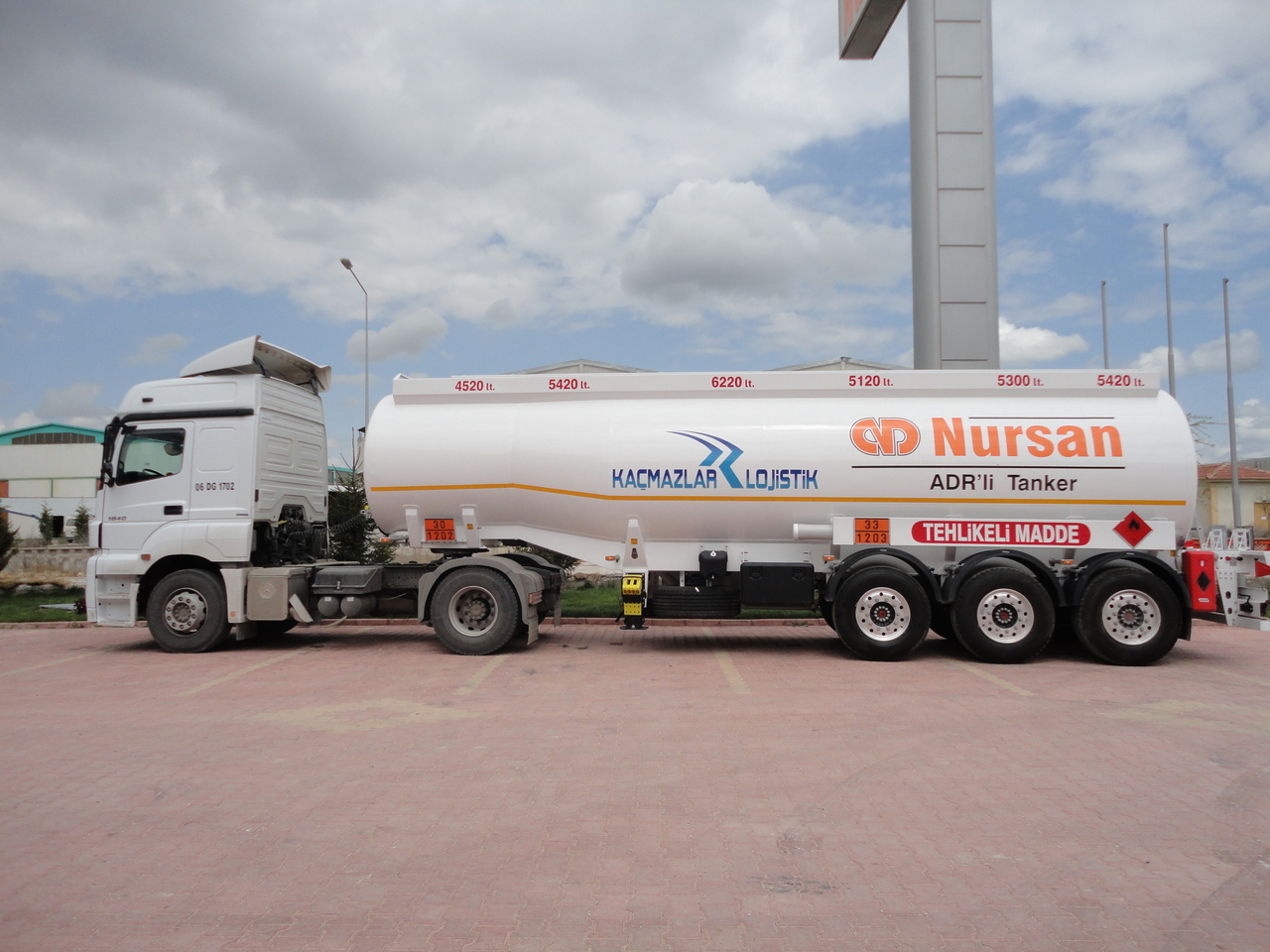 NURSAN Steel Tanker - Tanker semi-trailer: picture 1 NURSAN Steel Tanker - Tanker semi-trailer: picture 1