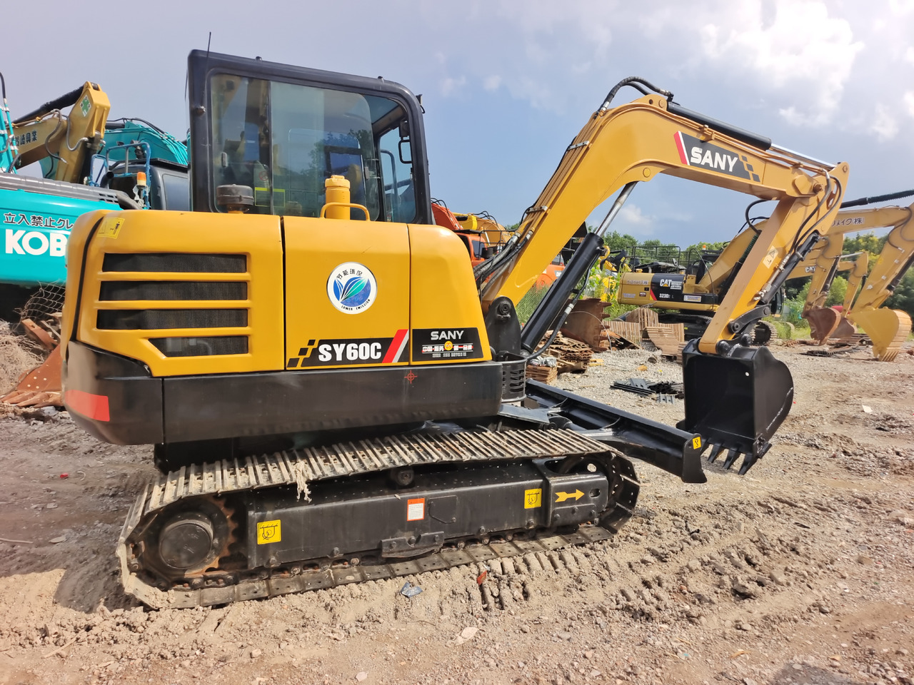 SANY SY 60 C - Mini excavator: picture 1 SANY SY 60 C - Mini excavator: picture 1