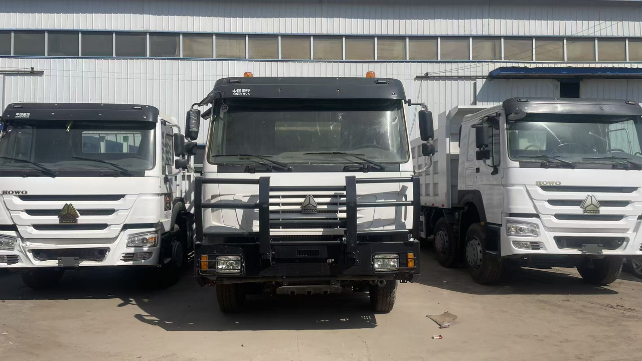 SINOTRUK HOWO WITH FENCE 12 TIRES - Tipper: picture 2 SINOTRUK HOWO WITH FENCE 12 TIRES - Tipper: picture 2