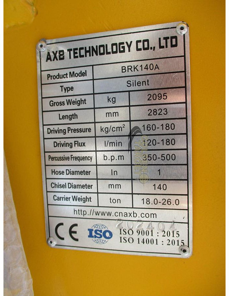 New Excavator AXB: picture 7