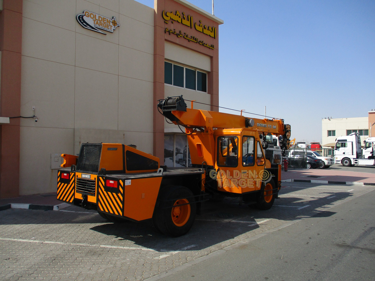 Escorts F15 4x4 Pick n Carry Crane - Mobile crane: picture 3 Escorts F15 4x4 Pick n Carry Crane - Mobile crane: picture 3